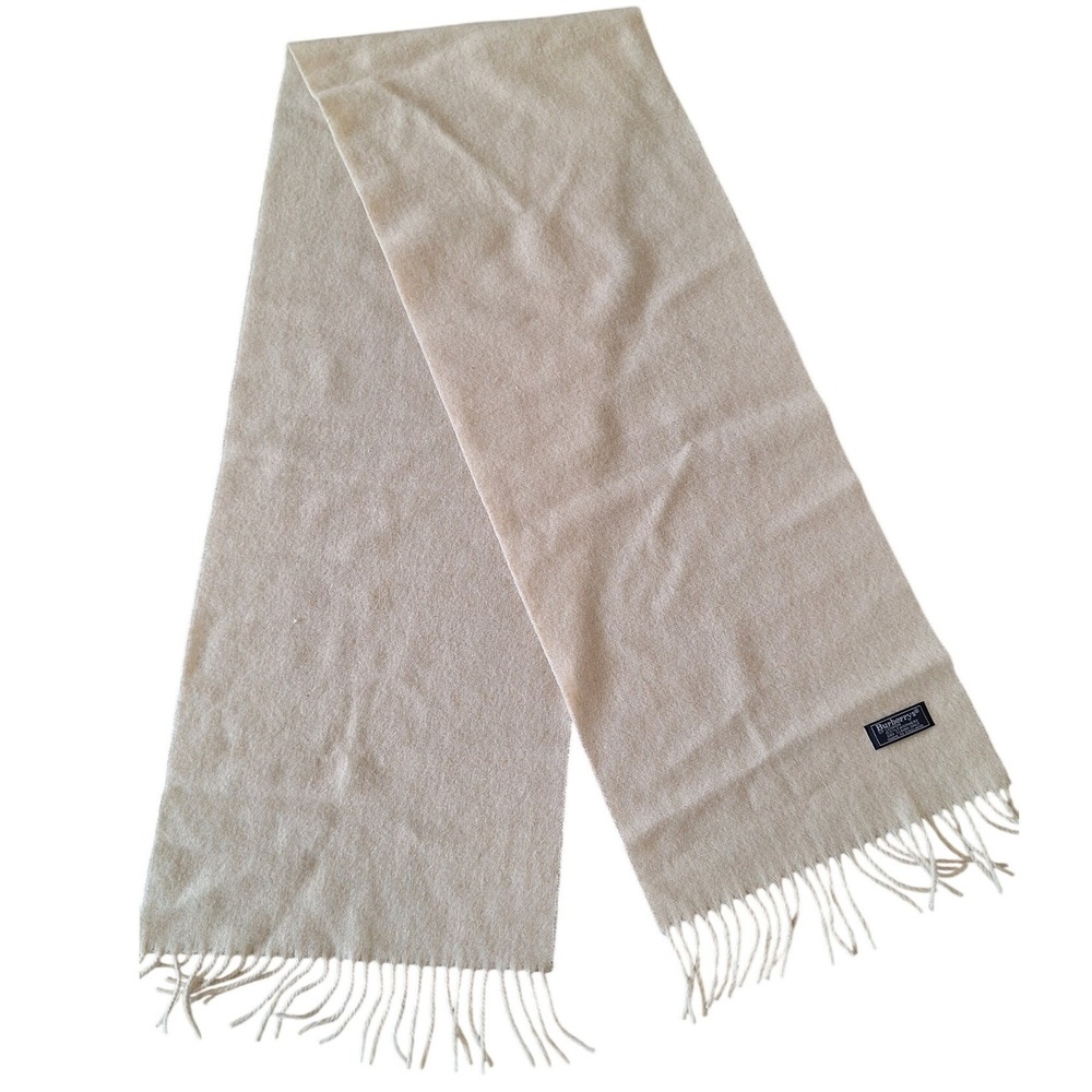 BURBERRY MADE IN ENGLAND 100%‎ CASHMERE SCARF UNISEX